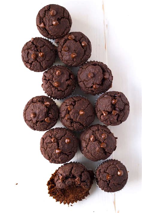 These Double Chocolate Hazelnut Muffins Are Vegan Gluten Free Oil