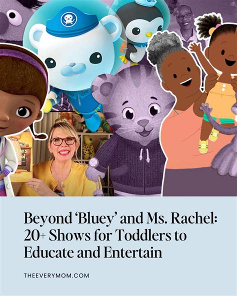 Beyond ‘bluey And Ms Rachel 20 Shows For Toddlers To Educate And