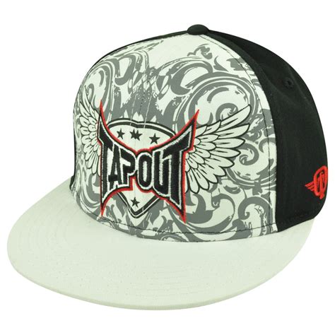 Tapout Snapback Flat Bill Mma Ufc Ultimate Cage Fighting Mixed Martial