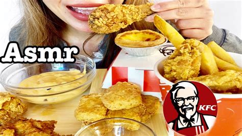 Asmr Mukbang Kfc Fried Chicken Chicken Nuggets Eating Sounds Youtube Hot Sex Picture