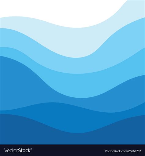 Abstract Water Vector