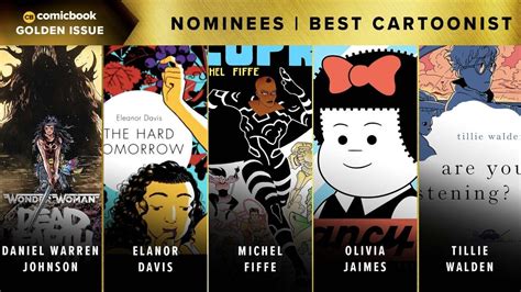 The 2019 Golden Issue Awards Nominations For Comics