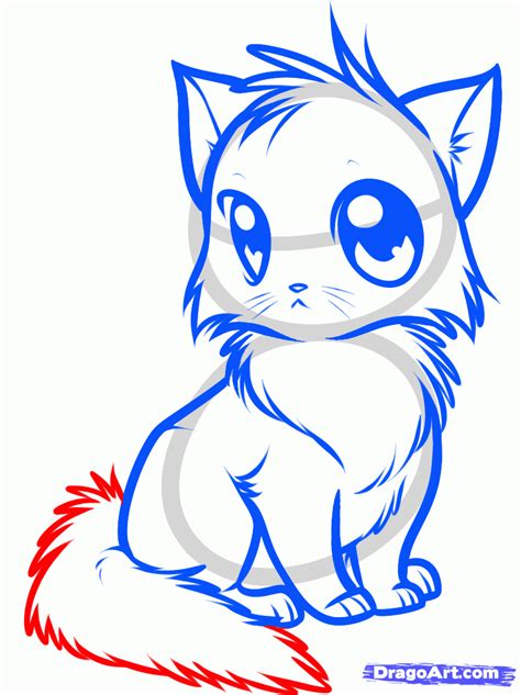 easy anime cat drawings how to draw chibi cats step by step chibis draw chibi anime draw