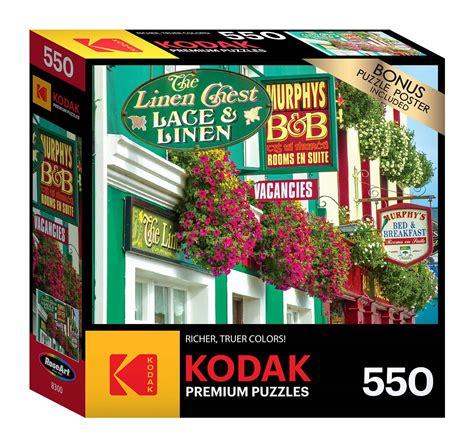 Colorful Street Signs Ireland 550 Pieces Kodak Puzzle Warehouse