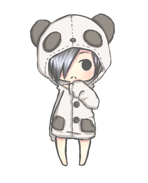 Anime Cute Drawings Of Pandas Canvas Point