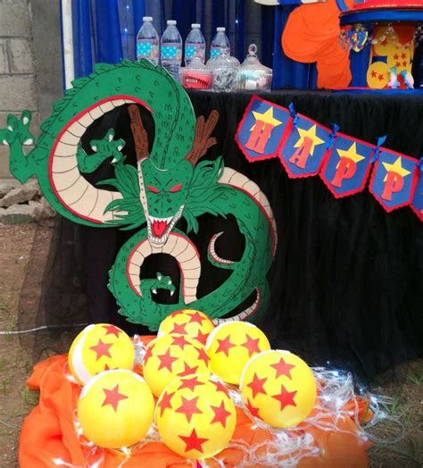Fiesta Leo 4 Piñata De Goku Fiesta De Goku Cumpleaños De Dragón