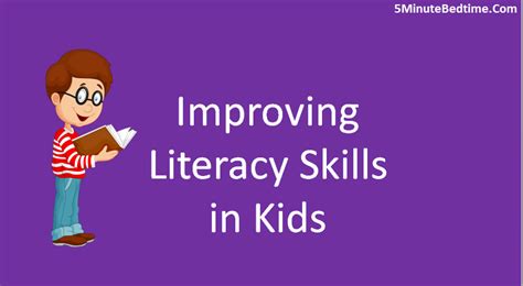 How To Improve Literacy Skills In Kids 2020 Bedtime Story