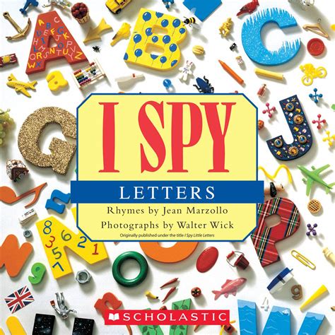 I Spy Letters Scholastic International
