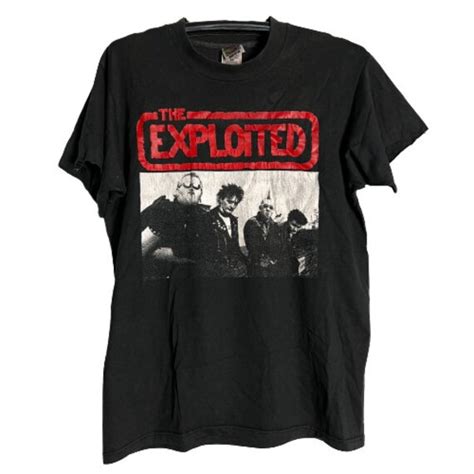 vintage the exploited punk band shirt gem