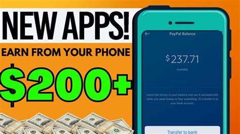 New Apps To Make Money From Your Phone Ios And Androidearn Free Paypal