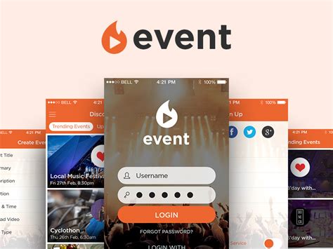 It does this by centralizing all or part of the event management process and guest engagement into one common channel — smartphones. Event Mobile App UI Kit Free PSD - Download PSD
