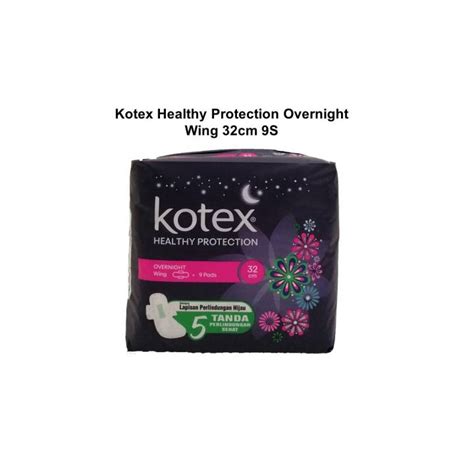 Bundle Of 6 Kotex Healthy Protection Overnight Wing 32cm 9s Shopee