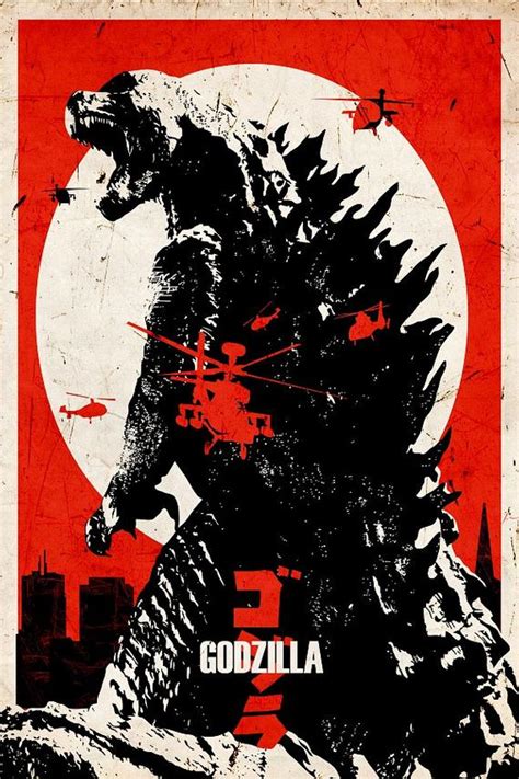 They discover the scientists have been turned. Handmade USA Godzilla Movie Poster Japan by Vintagemasters ...