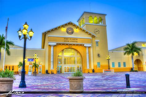 Main Hall Port St Lucie Civic Center Hdr Photography By