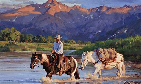 The Cowboy Life Transformed Into Art Cowgirl Magazine Western
