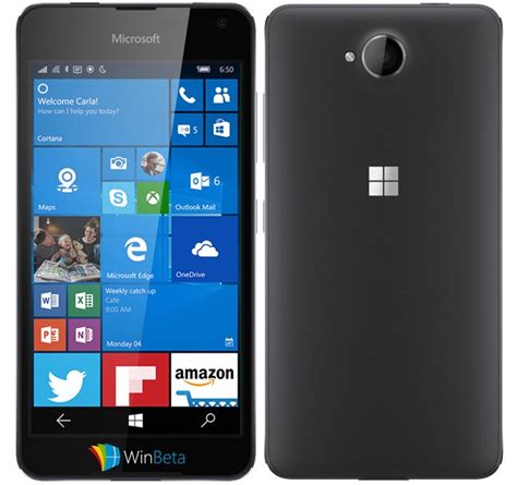 Microsoft Lumia 650 Specs Features Release At Mwc 2016