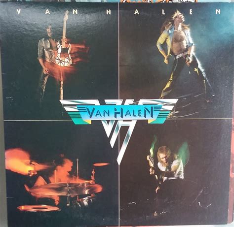Van Halen Debut Album Vintage Record Album Vinyl Lp Classic Rock