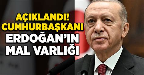 Erdoğan ın mal varlığı Resmi Gazete de yayımlandı