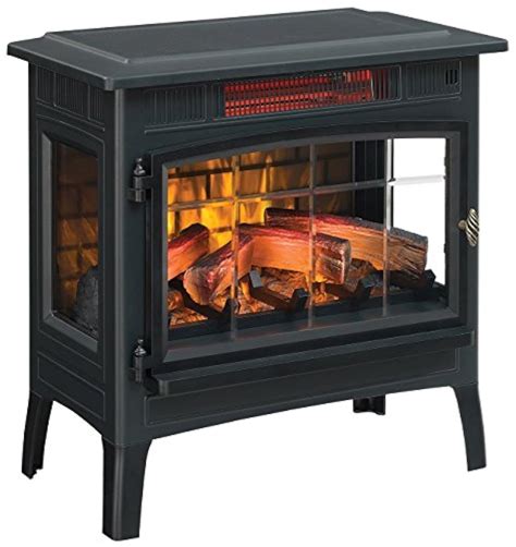 Duraflame Electric Infrared Quartz Fireplace Stove With 3d Flame Effect