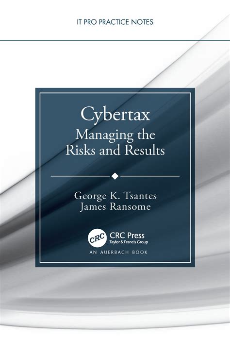 Tsantes G Cybertax Managing The Risks And Results 2023 Free Download