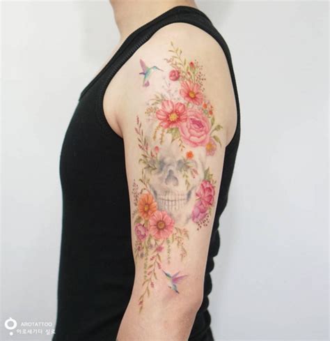 Update More Than 83 Watercolor Skull Tattoo Incdgdbentre