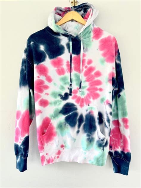 Custom Tie Dye Womens Hoodie Summer Tie Dye Hoodies For Etsy