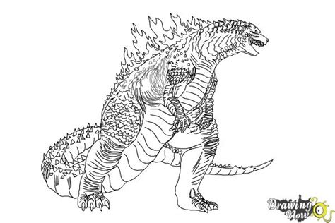 Superheroes are a watchful and distinguished type, usually with superhuman or supernatural powers. How to Draw Godzilla 2019 - DrawingNow