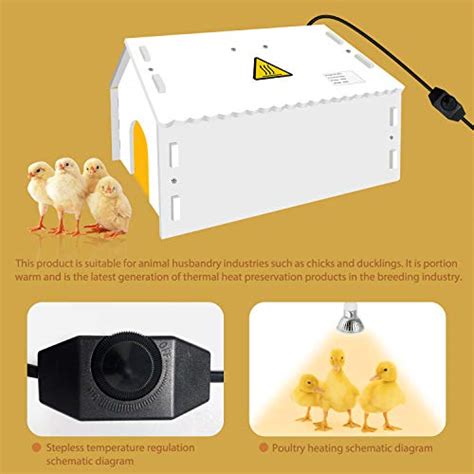 GOOD MOTHER Chick Heater Lamp Chick Brooder Duckling Brooder Heat Lamp