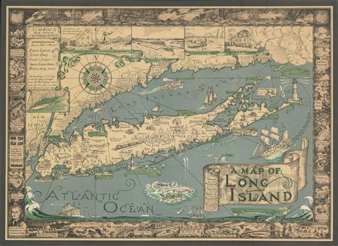A Map Of Long Island Geographicus Rare Antique Maps