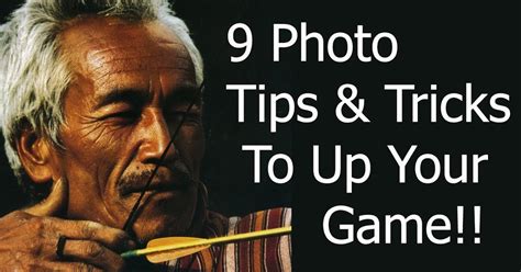 9 Photography Tips And Tricks To Kickstart Your Creativity Feat Bob