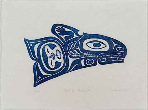 Within Blue Edition By Stan Bevan Northwest Coast Tlingit Art