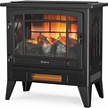 TURBRO Suburbs TS25 Electric Fireplace Infrared Space Heater with ...