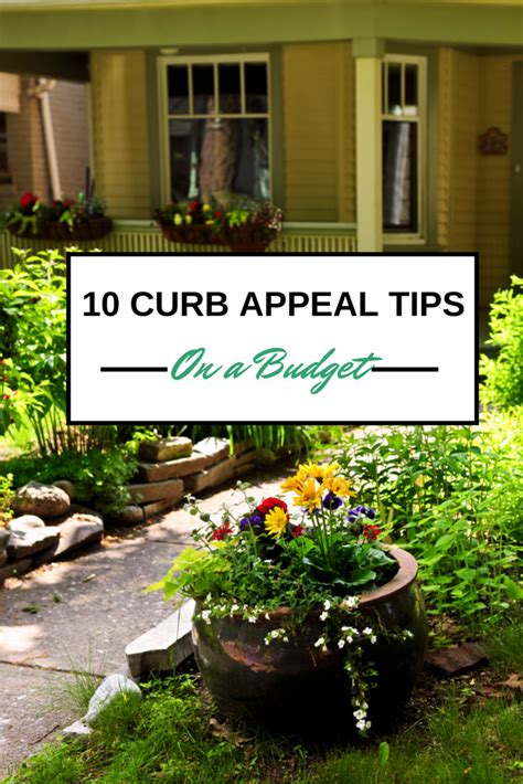 If money is tight, these curb appeal on a budget products will brighten your home and save your wallet. 10 Curb Appeal Tips On a Budget | Curb appeal, Front yard ...
