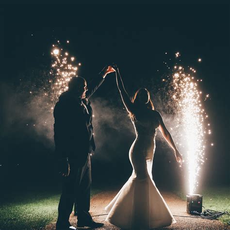 Add Cold Sparklers On Your Wedding Day For An Epic Moment Wedding