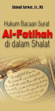 Hukum Bacaan Surah Al Fatihah Di Dalam Salat Free Download Borrow And Streaming
