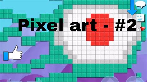 Growtopia Pixel Art 2 Demon Eye Youtube