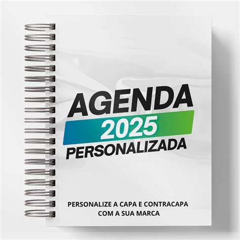 Agenda Personalizada 2025 Exclusividade E Estilo