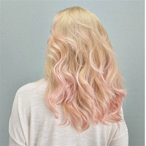 Pink Pastel Ombre For Blonde Pink Ombre Hair Blonde Pink Balayage