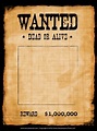 Free Printable Wanted Sign Template | Qualads