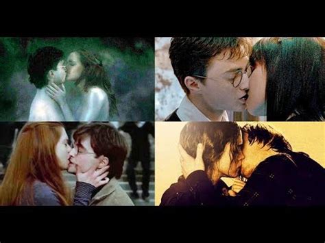 Harry Potter Movie All The Kissing Scene Kissing Scene In The Flims YouTube