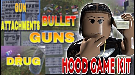 Roblox Hood Game Start Kit Gundruggun Attachments And More Youtube