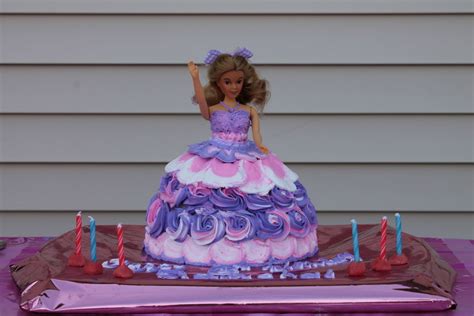 barbie princess birthday cake