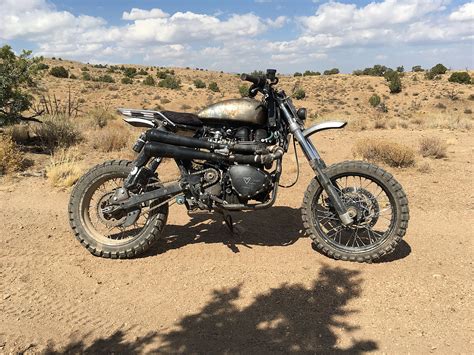 Triumph Scrambler Desert Sled By Modulus Creative Bikebound