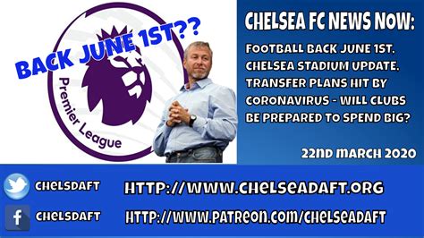 Find chelsea fixtures, results, top scorers, transfer rumours and player profiles, with exclusive photos and video highlights. Chelsea FC News Now | Football Back June 1st | Chelsea ...