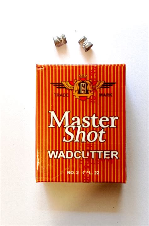 Master Shot Wadcutter Flat Head Pellets 22 Caliber Online Air Gun