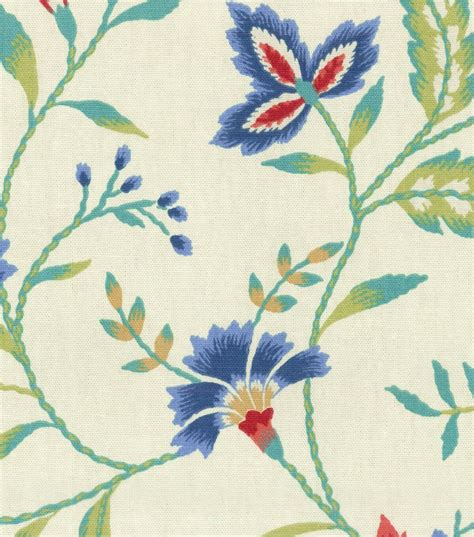 Waverly Upholstery Fabric 54 Carolina Crewel Bluebell Joann
