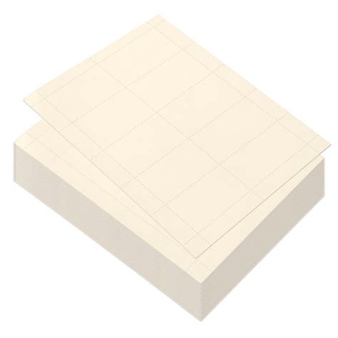100 Sheets Blank Business Card Paper 1000 Business Card Stock For