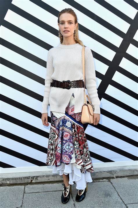 Natalia Vodianova Photos Louis Vuitton Front Row