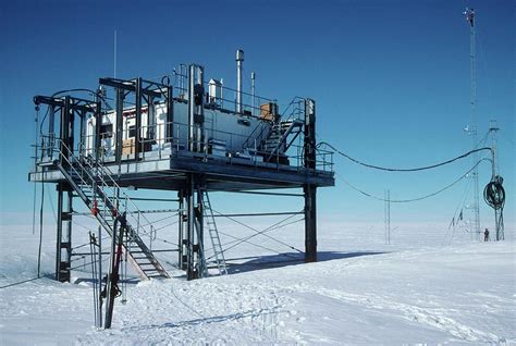 Antarctic Research Station Photograph By British Antarctic Survey