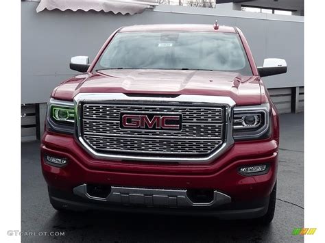 2018 Red Quartz Tintcoat Gmc Sierra 1500 Denali Crew Cab 4wd 124281893